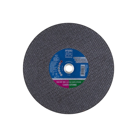 Pferd Abrasive Cut-Off Wheel, Type 1, 12 in Dia, 1/8 in Thick, 20 mm Arbor Hole Size, Silicon Carbide 64230